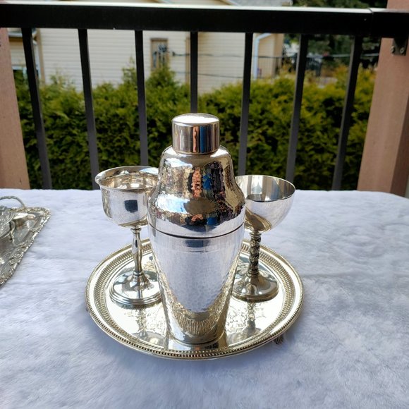 Old English Silver Set Reproduction - Picture 7 of 10